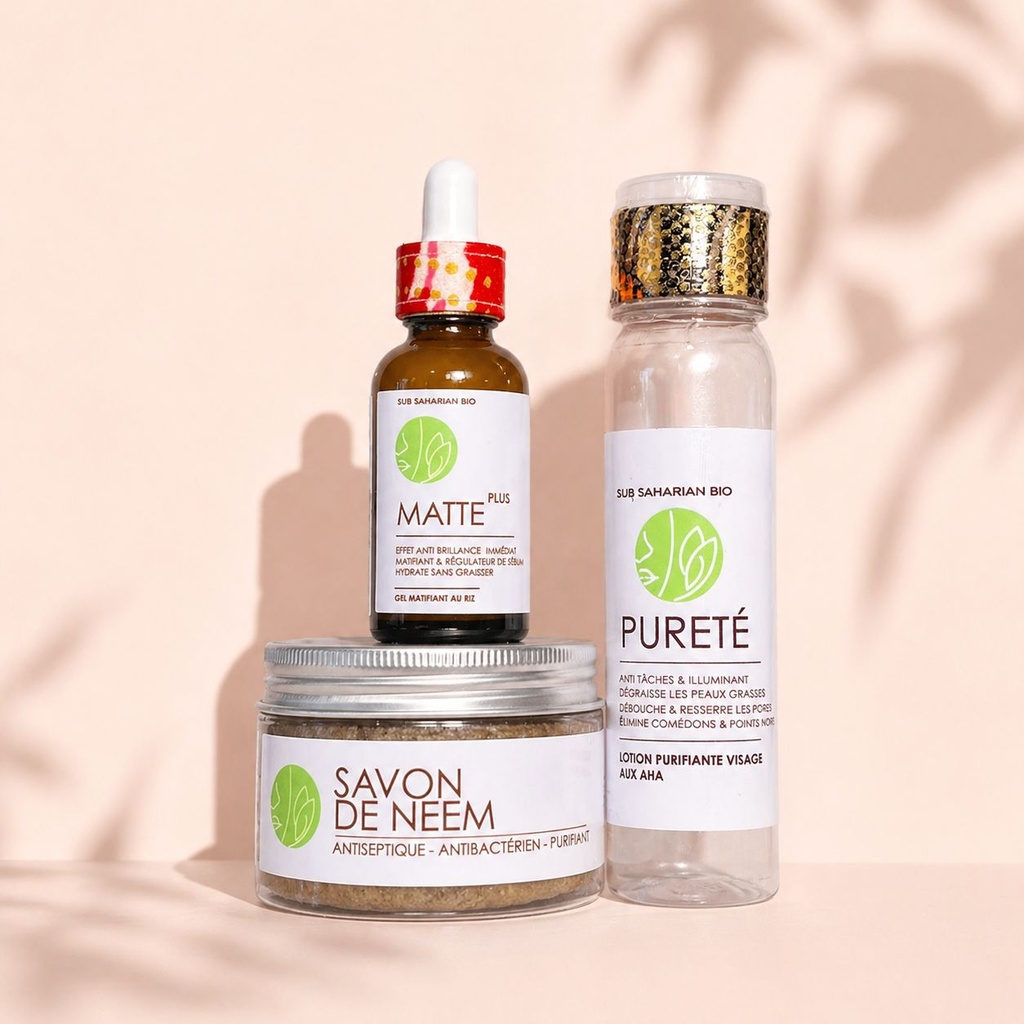 TRIO PEAU GRASSE (Ne convient pas à la femme enceinte) Trio Contrôle - Peau Grasse